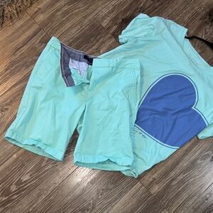 Tommy Hilfiger Mint Green Women's Shorts
